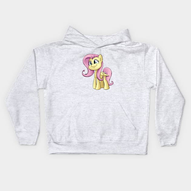 Fluttersmile Kids Hoodie by MidnightPremiere